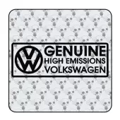Genuine High Emissions Volkswagen Aufkleber 2
