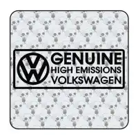Genuine High Emissions Volkswagen Sticker 2