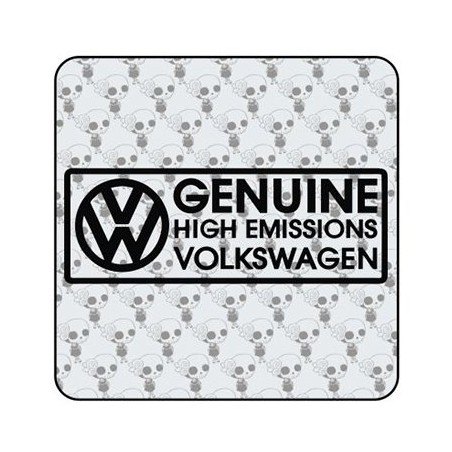 Genuine High Emissions Volkswagen Sticker