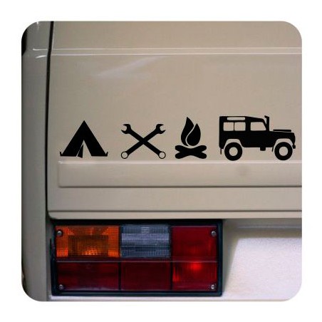 Autocollant 4x4 life