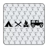 Pegatina 4x4 life. Vinilo de alta calidad, soporta perfectamente la intemperie, apto incluso para náutica. Pégala donde quieras, 2