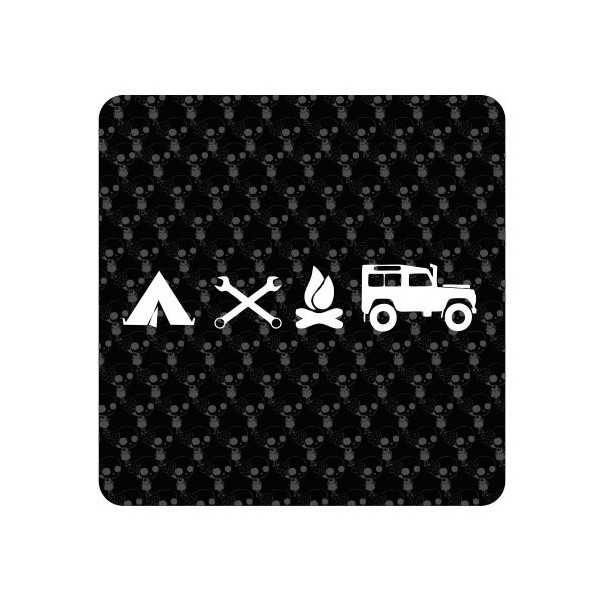 Pegatina 4x4 life. Vinilo de alta calidad, soporta perfectamente la intemperie, apto incluso para náutica. Pégala donde quieras,