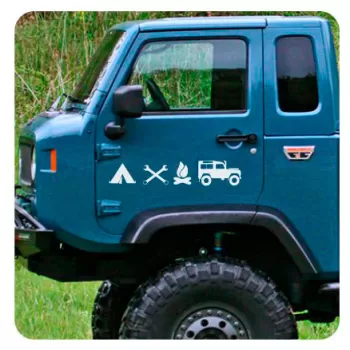 4x4 life Sticker