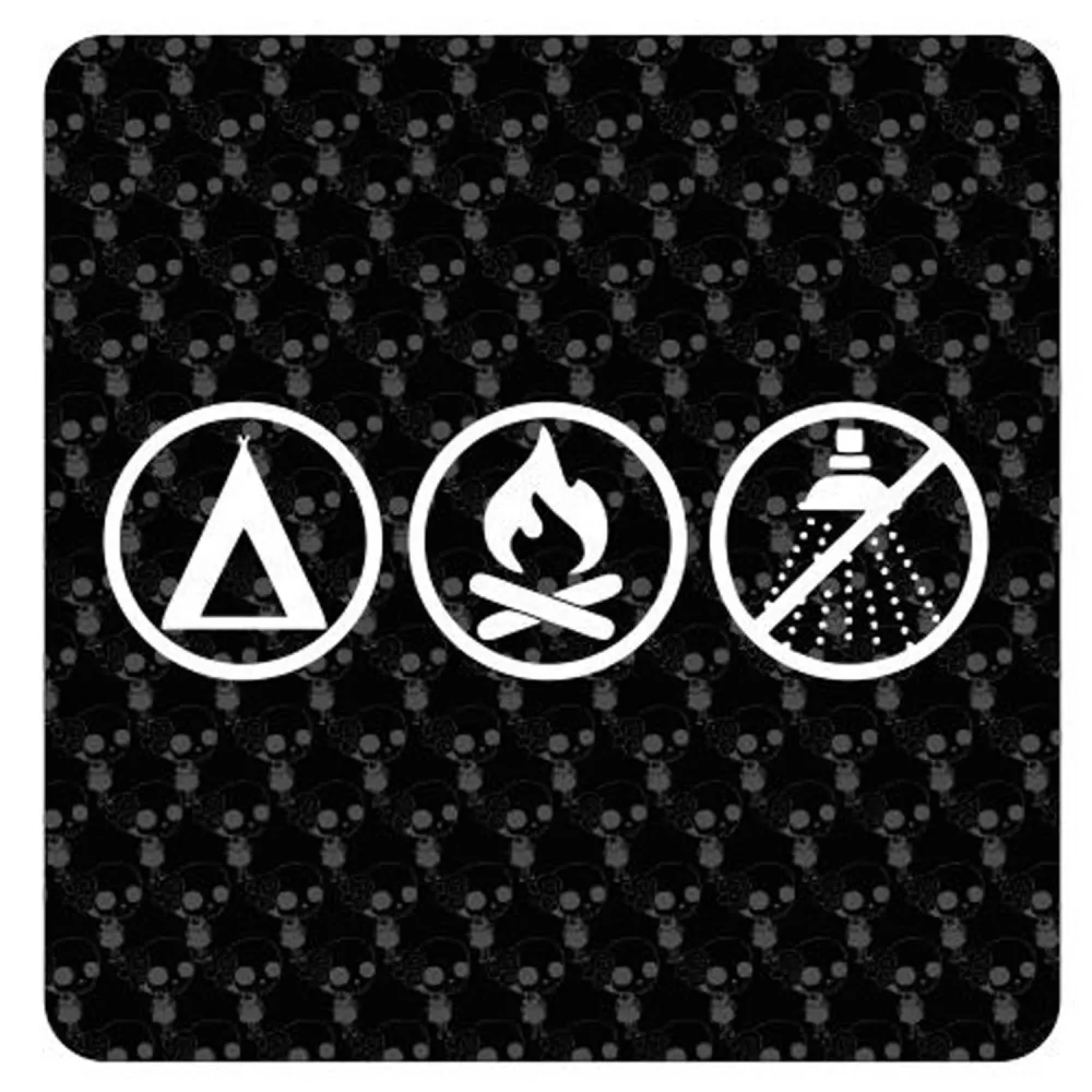 Pegatina Camper Life. Vinilo de alta calidad, soporta perfectamente la intemperie, apto incluso para náutica. Pégala donde quier