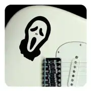 Autocollant Mascara Scream