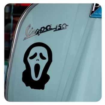 Mascara Scream Sticker