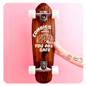 Zombies Eat Brains Sticker