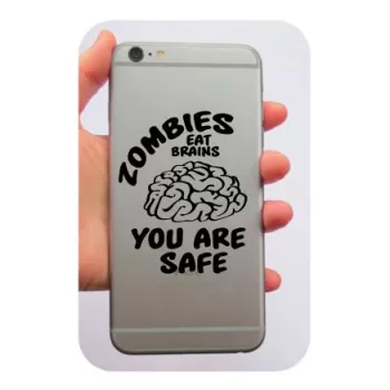 Zombies Eat Brains Sticker