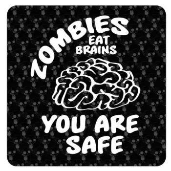 Zombies Eat Brains Sticker