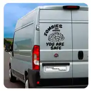 Autocollant Zombies Eat Brains