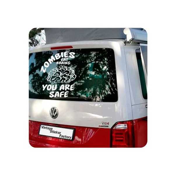 Zombies Eat Brains Aufkleber