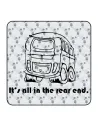 It's all in the rear Sticker