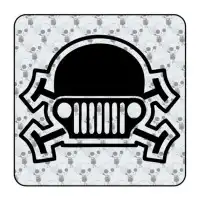 Calavera Jeep Aufkleber 2