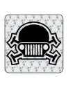 Autocollant Calavera Jeep