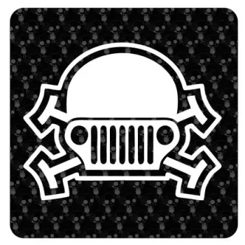 Calavera Jeep Sticker