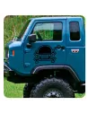 Calavera Jeep Aufkleber