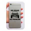 No Road No Problem - Jeep Sticker