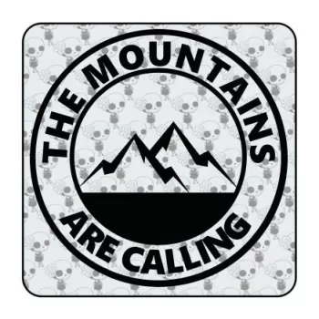 The Mountains Are Calling Sticker