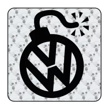 VW Bomb Sticker