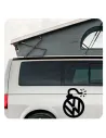 VW Bomb Aufkleber