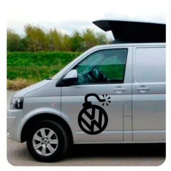 VW Bomb Sticker