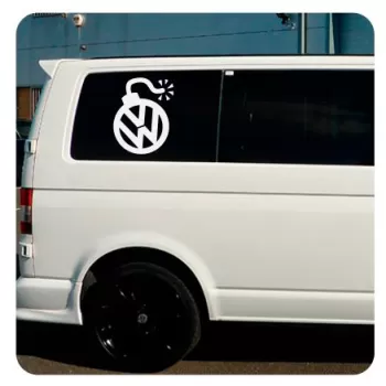 VW Bomb Sticker