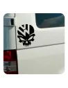 VW Skull Aufkleber