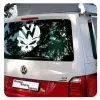VW Skull Sticker