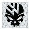 VW Skull Sticker