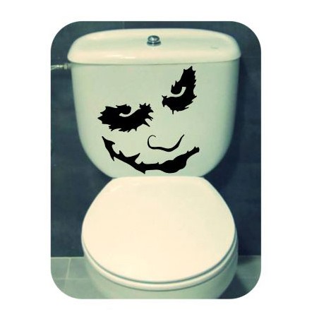 Pegatina The Joker. Vinilo de alta calidad, soporta perfectamente la intemperie, apto incluso para náutica. Pégala donde quieras