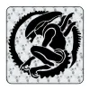 Autocollant Alien