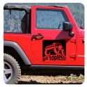 Go Topless - Jeep Sticker