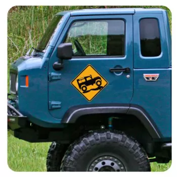 Land Rover Sticker