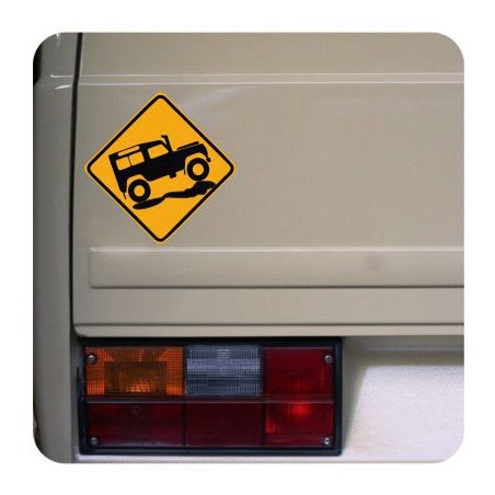 Autocollant Land Rover