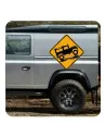 Autocollant Land Rover
