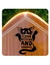 Love Kittens and Zombies Aufkleber