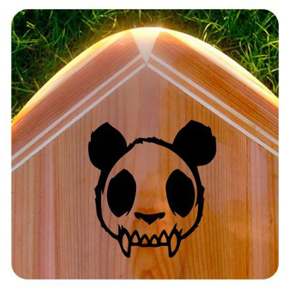 Pegatina Panda. Vinilo de alta calidad, soporta perfectamente la intemperie, apto incluso para náutica. Pégala donde quieras, un