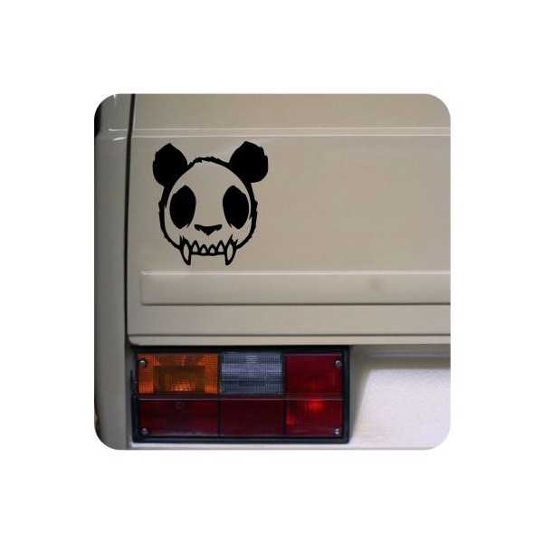 Pegatina Panda. Vinilo de alta calidad, soporta perfectamente la intemperie, apto incluso para náutica. Pégala donde quieras, un