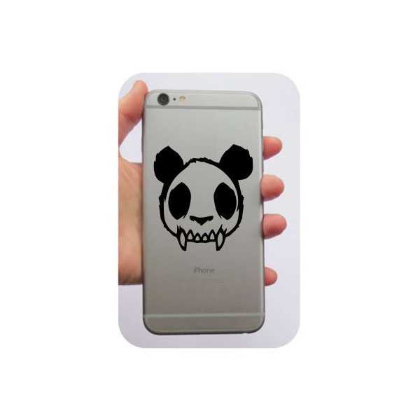 Pegatina Panda. Vinilo de alta calidad, soporta perfectamente la intemperie, apto incluso para náutica. Pégala donde quieras, un