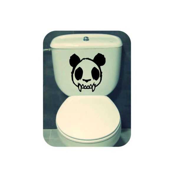 Pegatina Panda. Vinilo de alta calidad, soporta perfectamente la intemperie, apto incluso para náutica. Pégala donde quieras, un