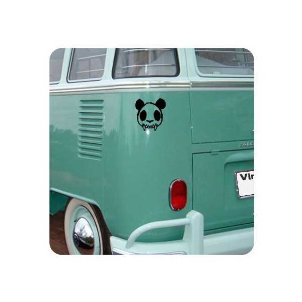 Pegatina Panda. Vinilo de alta calidad, soporta perfectamente la intemperie, apto incluso para náutica. Pégala donde quieras, un