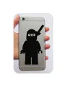 Pegatina Ninja Lego. Vinilo de alta calidad, soporta perfectamente la intemperie, apto incluso para náutica. Pégala donde quiera