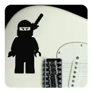 Autocollant Ninja Lego