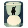 Ninja Lego Aufkleber