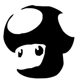 Sticker Mario Mushroom