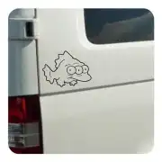 Pez Simpsons Aufkleber