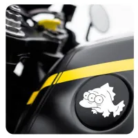 Pez Simpsons Aufkleber