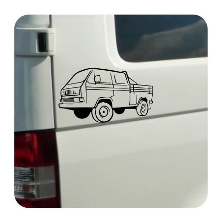 VW T3 Doka Aufkleber