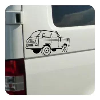 VW T3 Doka Sticker