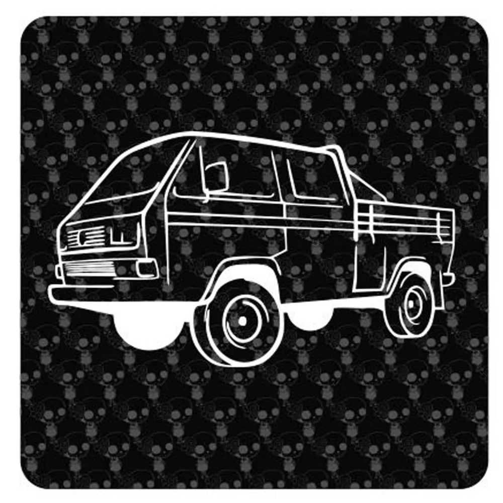 Pegatina VW T3 Doka. Vinilo de alta calidad, soporta perfectamente la intemperie, apto incluso para náutica. Pégala donde quiera